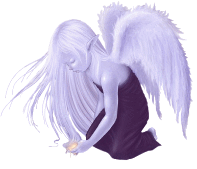 Ange bleu